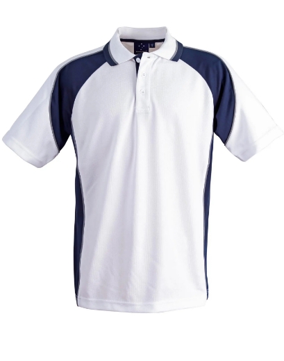 Picture of Winning Spirit, Childrens Mini Waffle CoolDry Polo